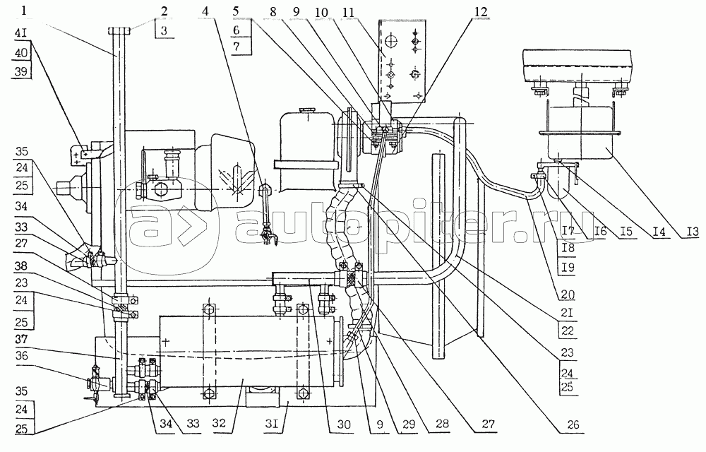 10.1218.000 Установка подогревателя ПЖБ-300В