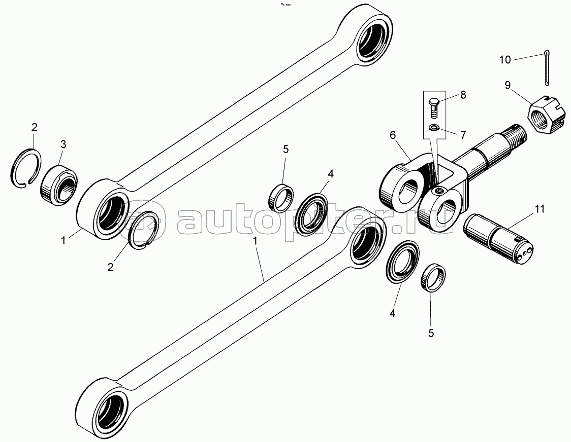 Штанга передней подвески (75406-2900001);Rod of front suspension