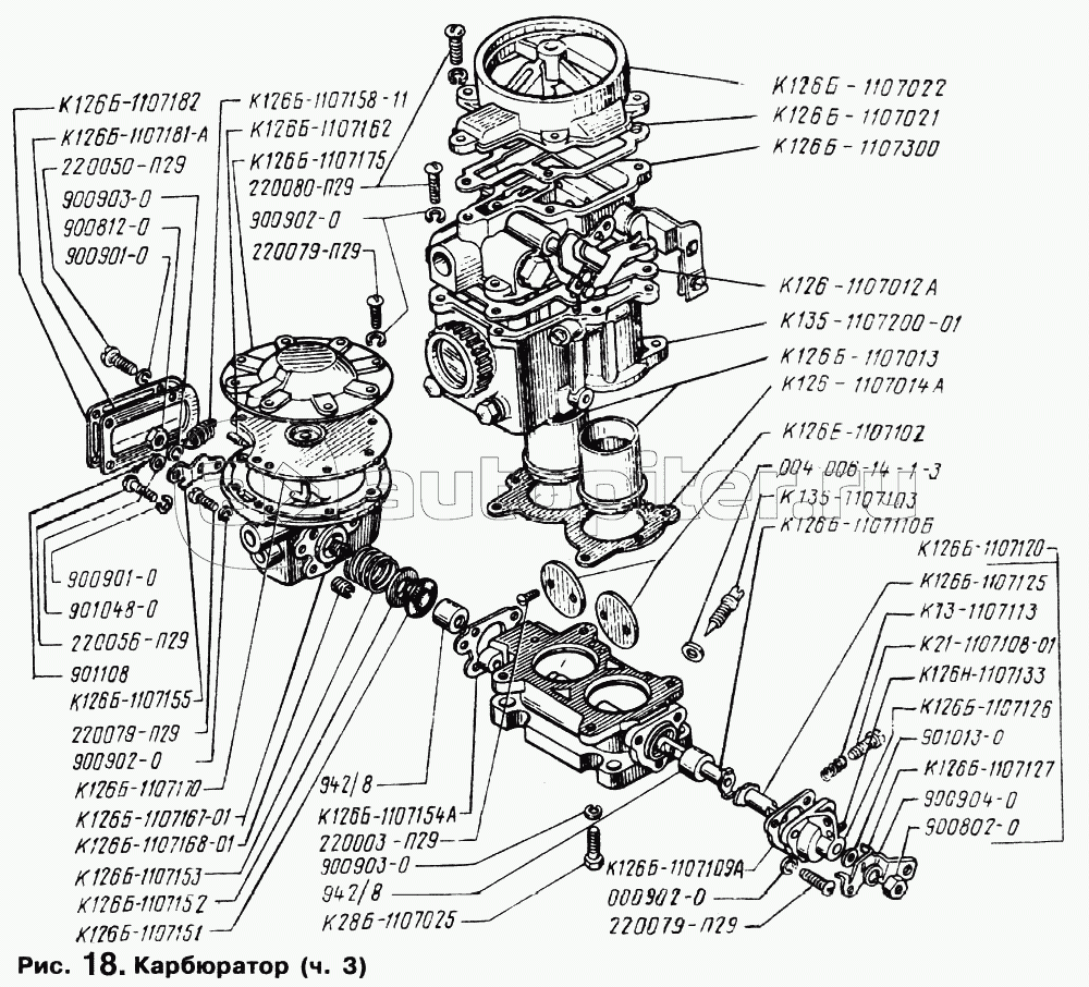 Карбюратор к 135 устройство схема