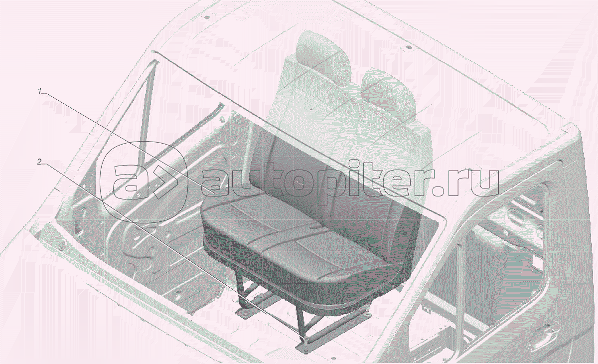 C41R11-6810001 Установка переднего сиденья