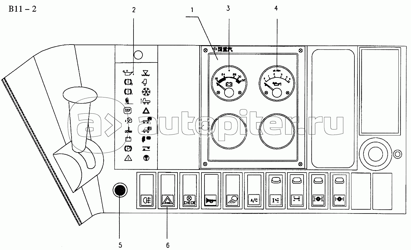 CENTRAL CONTROL ELECTRICAL DASHBOARD II (B11-2)