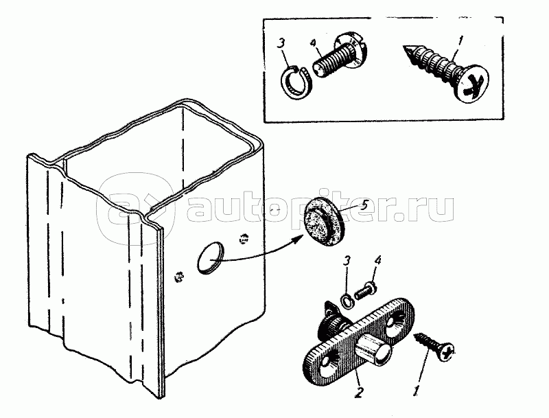 Дверной переключатель плафона внутреннего освещения