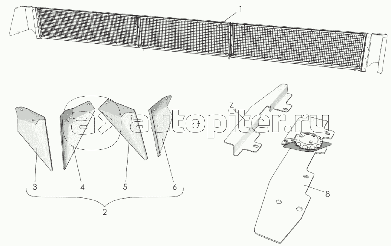 Комплект для уборки подсолнечника ППК-81.33.00.000