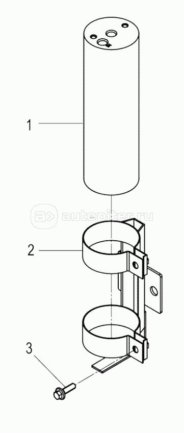 49C2479_000_00 REFRIGERANT RECEIVER MOUNTING