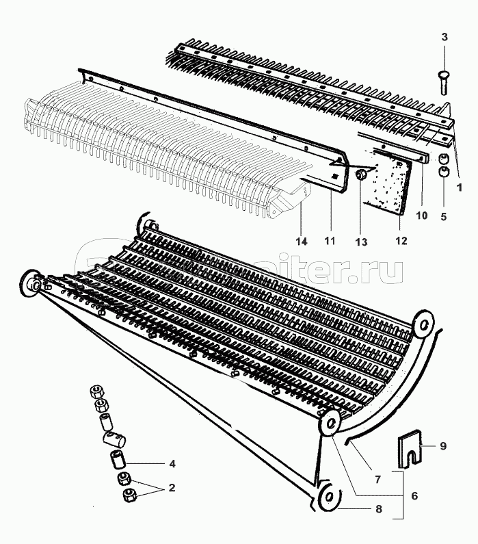 Concave for Maize and Sun Flower-From Serial Number 551510027