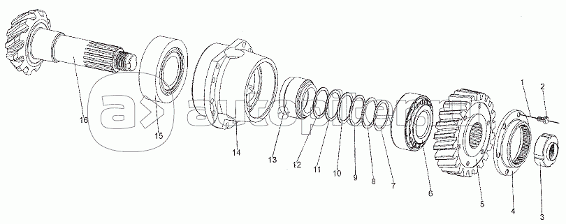 Шестерни ведущие 65151-2502021, 65271-2502021
