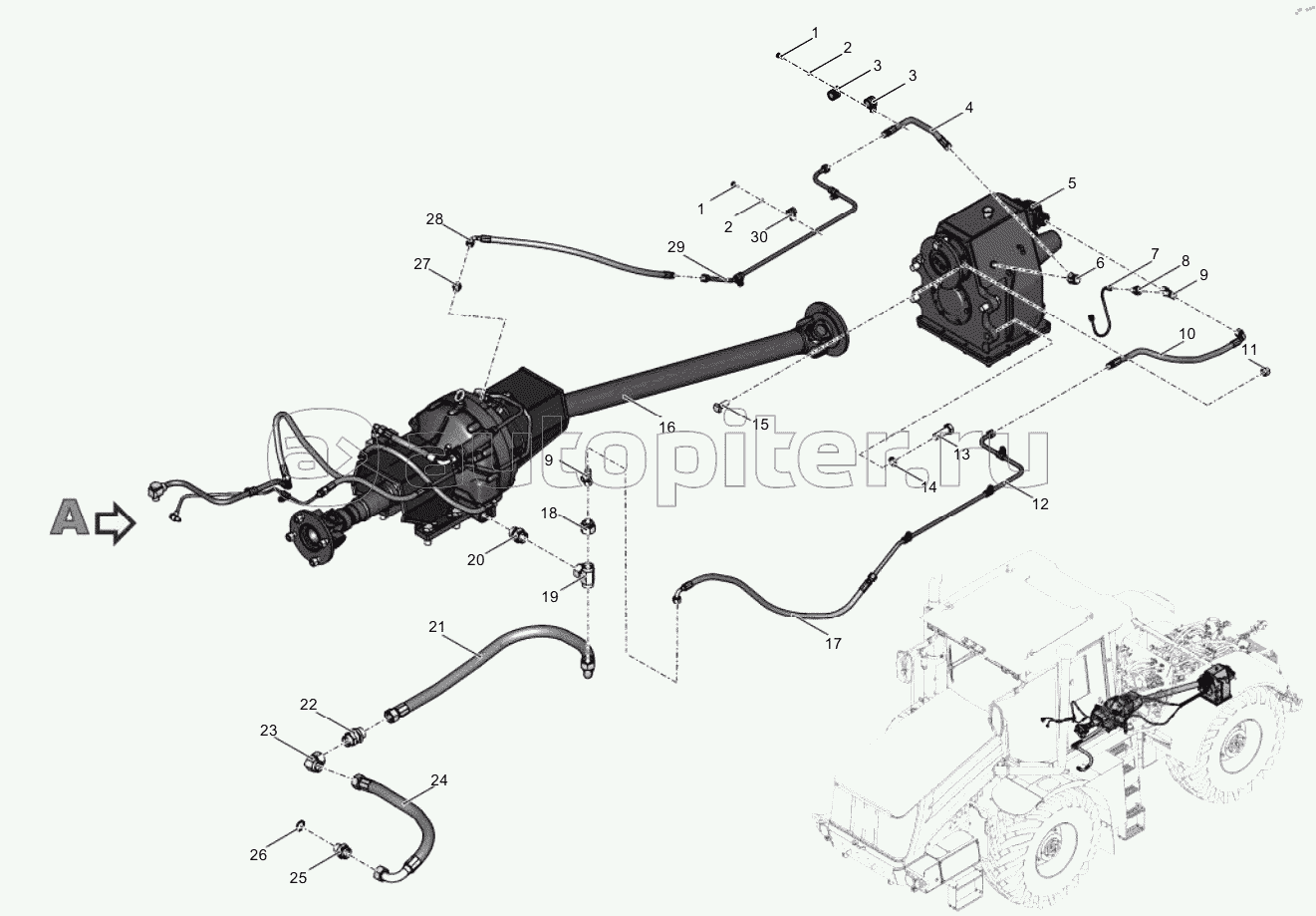 424-42.00.000-21-01 Механизм отбора мощности