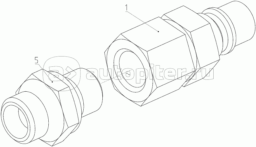 Полумуфта (081.27.09.880), Иллюстрация действительна для техники, произведенной с 20091001