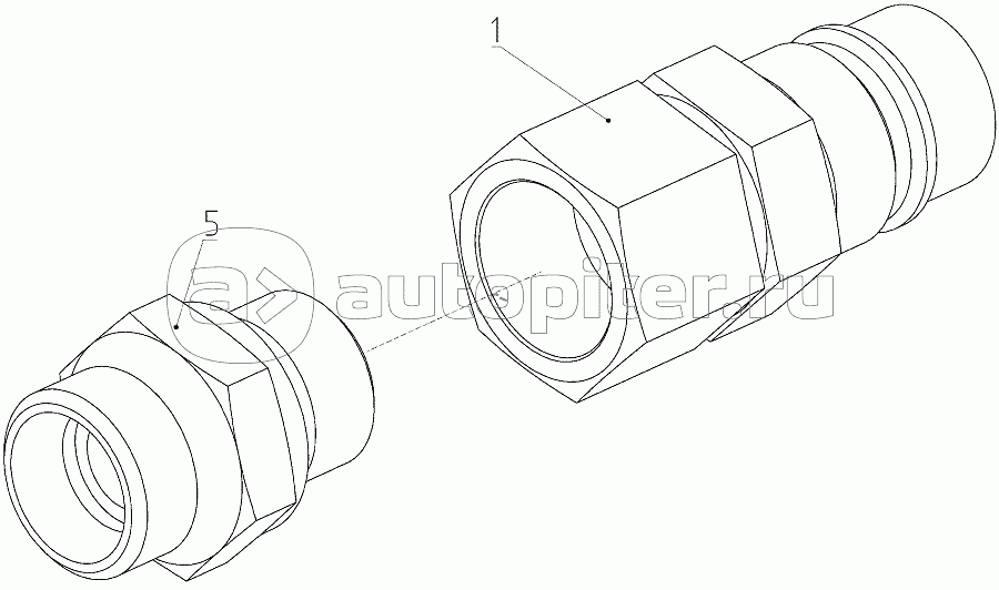 Полумуфта (142.09.61.120), Иллюстрация действительна для техники, произведенной с 20091001