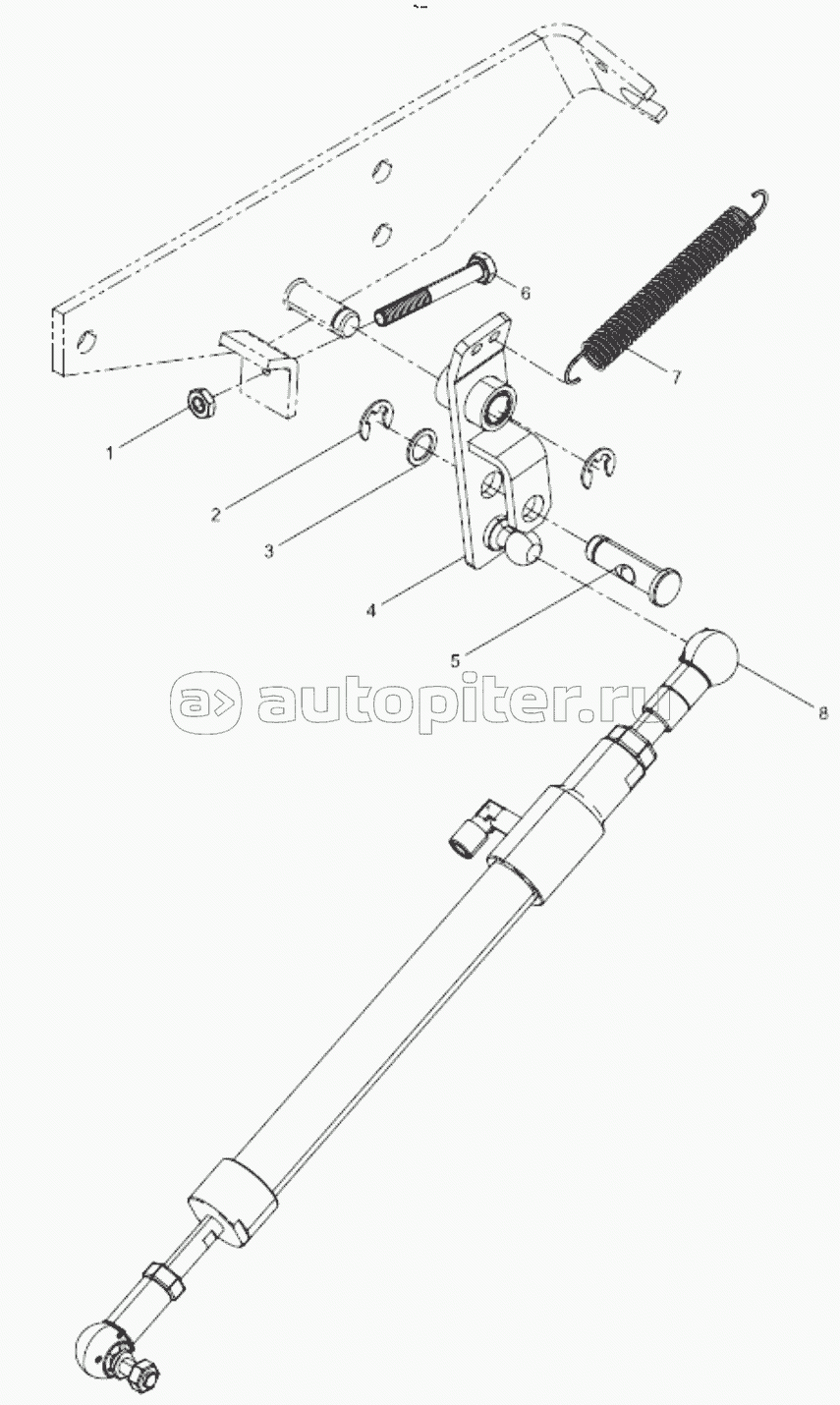 612600080517 Pneumatic accelerator assembly